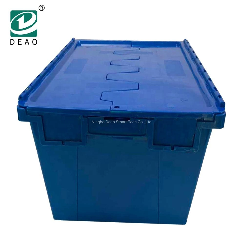 Plastic Stackable Container and Nestable Shipping Crate Turnover Box