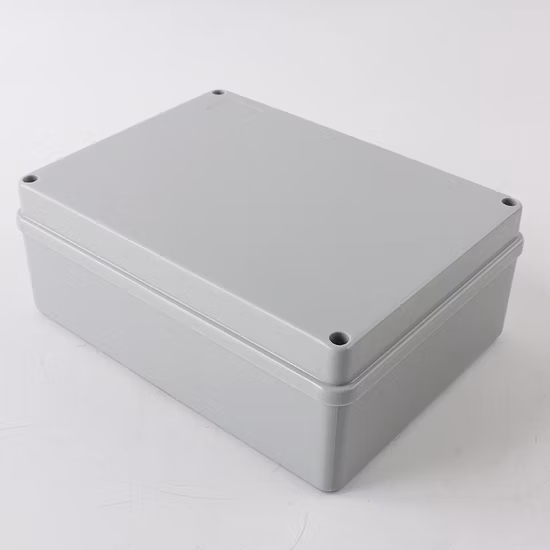 Caja de conexiones impermeable de plástico ABS IP65 personalizada de fábrica